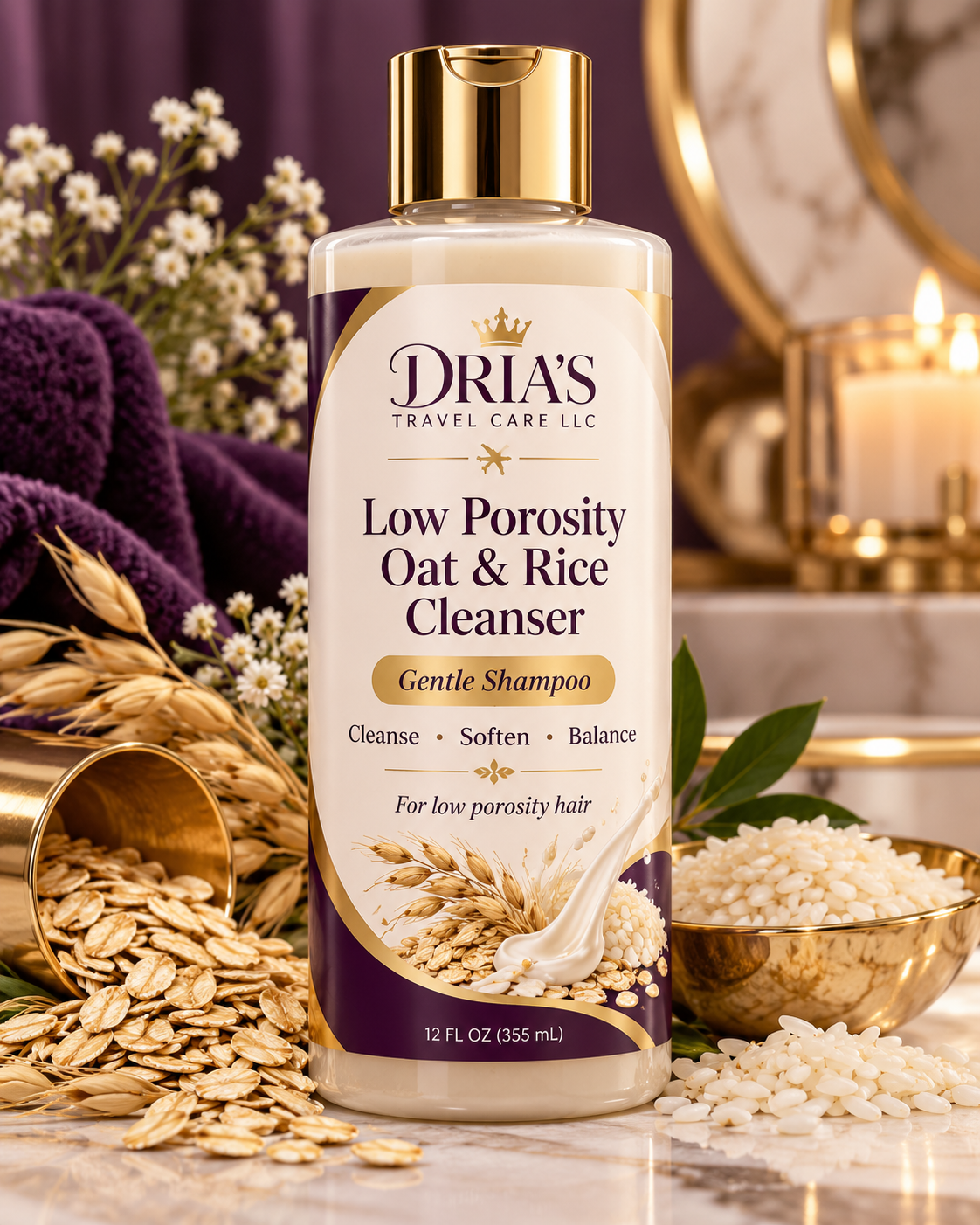 Low Porosity Oat & Rice Cleanser